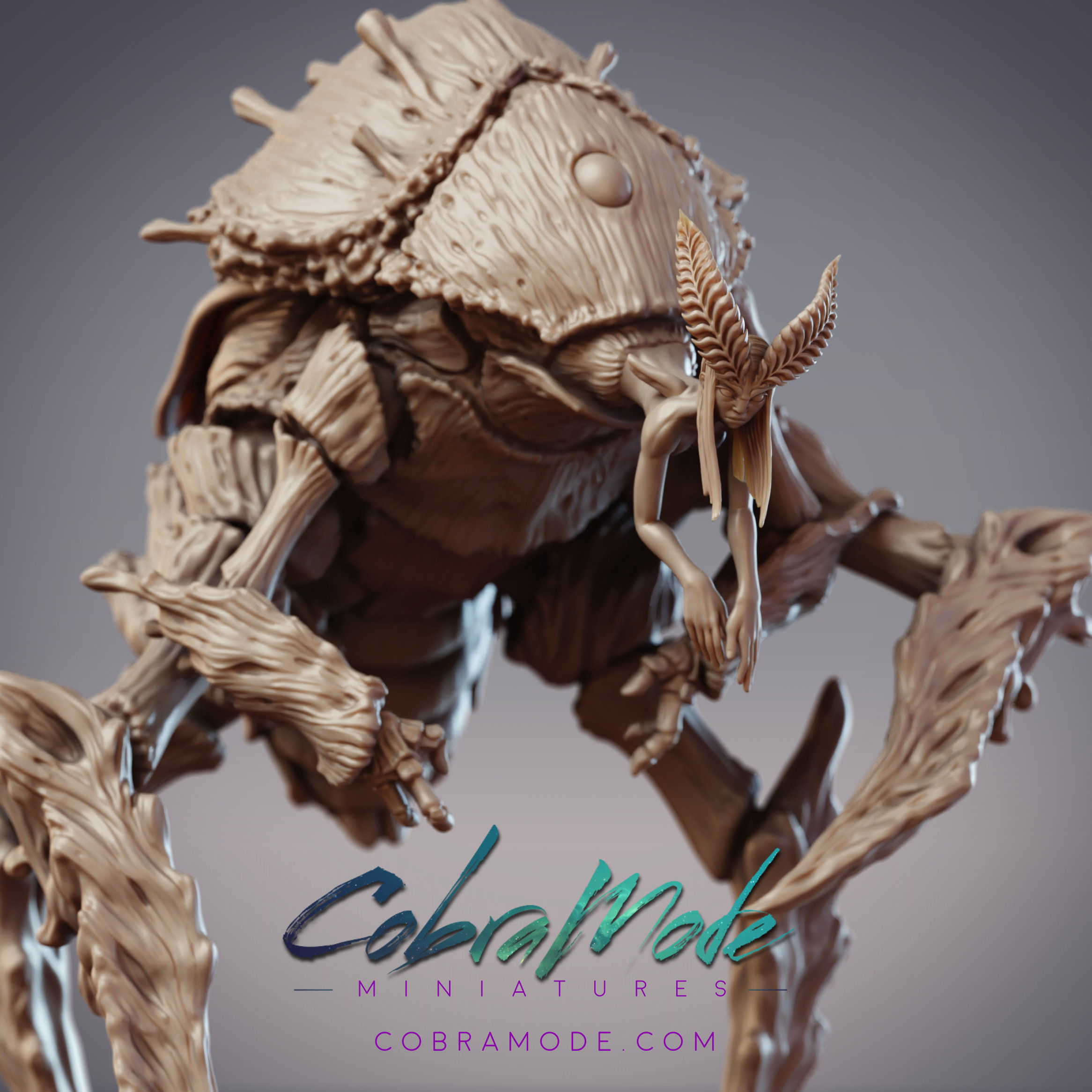 Insectfolk Monster - Dysphania, Fidelium Monstrosity (Pre-supported)
